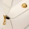 White Cow Leather Carrousel Bag White Cow Leather Carrousel Bag