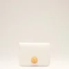 White Cow Leather Carrousel Folded Wallet White Cow Leather Carrousel Folded Wallet