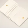 White Cow Leather Carrousel Folded Wallet White Cow Leather Carrousel Folded Wallet