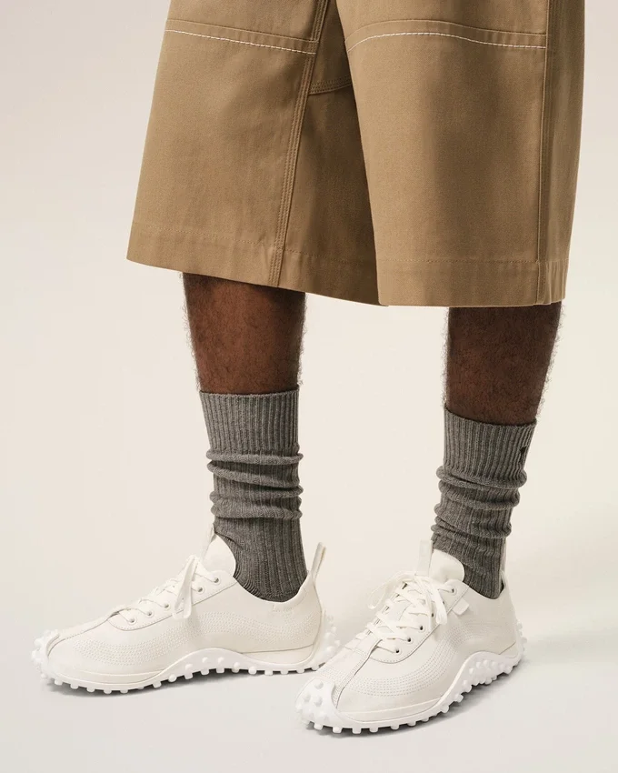 White Cow Leather Mirage Sneakers White Cow Leather Mirage Sneakers
