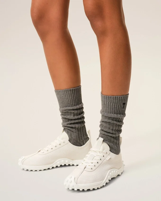 White Cow Leather Mirage Sneakers White Cow Leather Mirage Sneakers