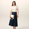 White Knit Short Sleeves Polo White Knit Short Sleeves Polo