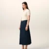 White Knit Short Sleeves Polo White Knit Short Sleeves Polo