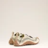 White Mesh Mirage Sneakers