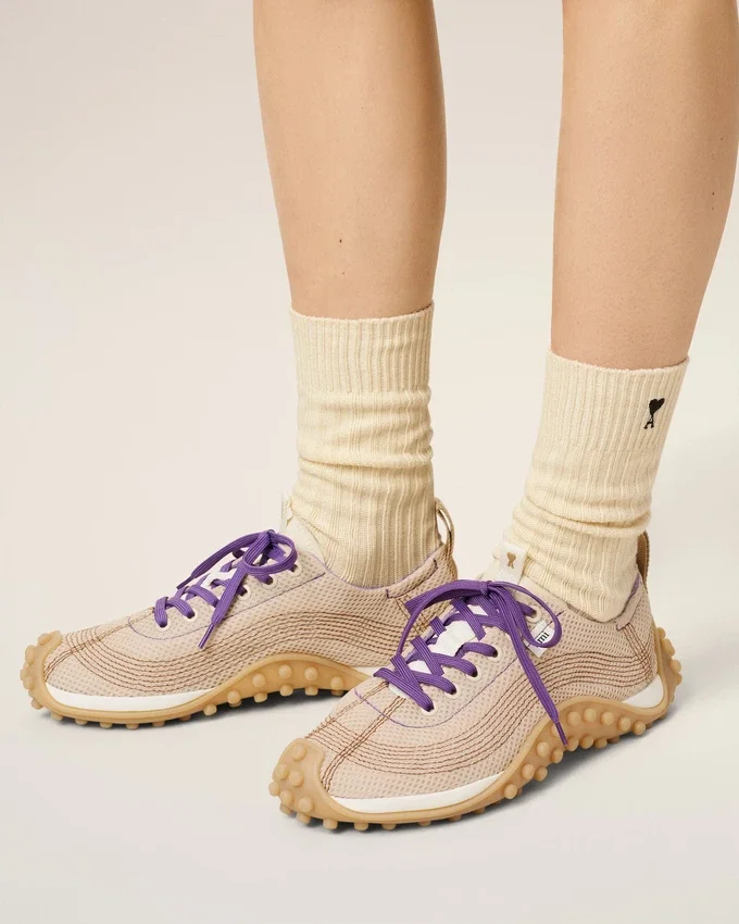 White Mesh Mirage Sneakers White Mesh Mirage Sneakers