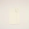 White New Wool Big Buckle Belted Midi Skirt