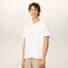 White Organic Cotton Ami De Coeur T-Shirt White Organic Cotton Ami De Coeur T-Shirt