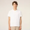 White Organic Cotton Ami De Coeur T-Shirt White Organic Cotton Ami De Coeur T-Shirt