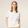 White Organic Cotton Ami De Coeur T-Shirt White Organic Cotton Ami De Coeur T-Shirt