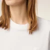 White Organic Cotton Ami De Coeur T-Shirt White Organic Cotton Ami De Coeur T-Shirt