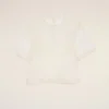 White Silk Short Sleeves Sheer with Undertop Top White Silk Short Sleeves Sheer with Undertop Top