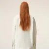 White Striped Cotton Ami De Coeur Boxy Shirt White Striped Cotton Ami De Coeur Boxy Shirt