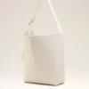 White Taurillon Leather Etienne Crossbody Bag White Taurillon Leather Etienne Crossbody Bag