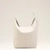 White Taurillon Leather Etienne Crossbody Bag White Taurillon Leather Etienne Crossbody Bag