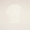 White Wool Short Sleeves V Neck Sweater White Wool Short Sleeves V Neck Sweater