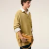 Yellow Cow Leather Carrousel Bag Yellow Cow Leather Carrousel Bag