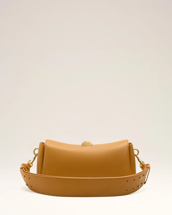 Yellow Cow Leather Carrousel Bag Yellow Cow Leather Carrousel Bag