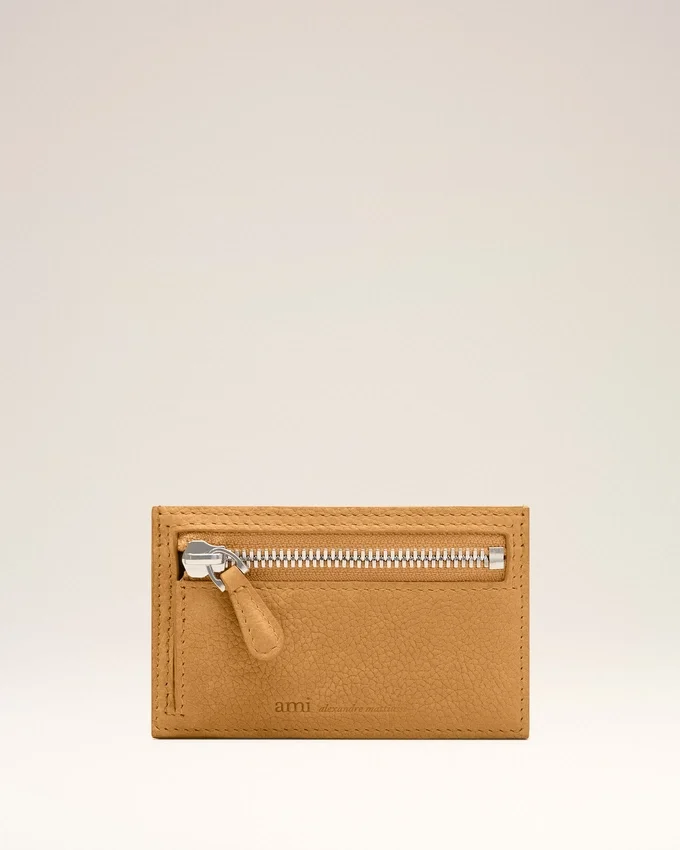 Yellow Cow Leather Carrousel Zipped Card Holder Yellow Cow Leather Carrousel Zipped Card Holder