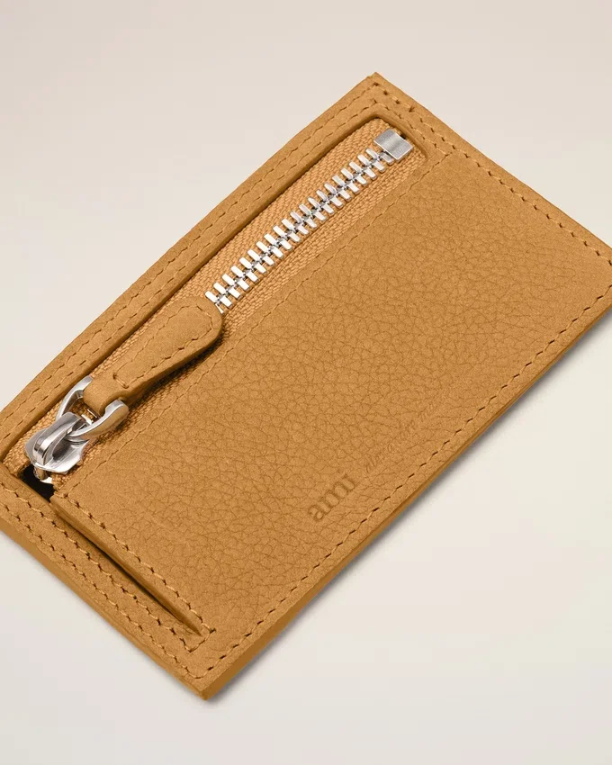 Yellow Cow Leather Carrousel Zipped Card Holder Yellow Cow Leather Carrousel Zipped Card Holder