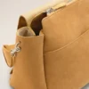 Yellow Cow Leather Large Flap Carrousel Bag Yellow Cow Leather Large Flap Carrousel Bag