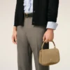 Yellow Cow Leather Top Handle Paris Paris Bag Yellow Cow Leather Top Handle Paris Paris Bag