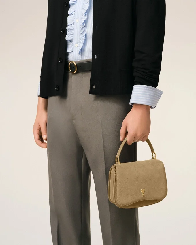 Yellow Cow Leather Top Handle Paris Paris Bag Yellow Cow Leather Top Handle Paris Paris Bag