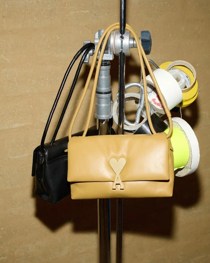 Yellow Cowhide Leather Voulez-Vous Bag Yellow Cowhide Leather Voulez-Vous Bag