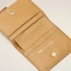 Yellow Cowhide Leather Voulez-Vous Folded Wallet
