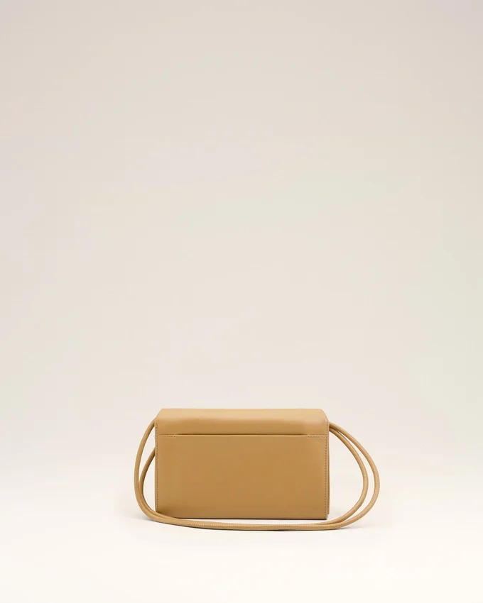 Yellow Cowhide Leather Voulez-Vous Wallet on Strap Yellow Cowhide Leather Voulez-Vous Wallet on Strap