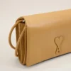 Yellow Cowhide Leather Voulez-Vous Wallet on Strap Yellow Cowhide Leather Voulez-Vous Wallet on Strap