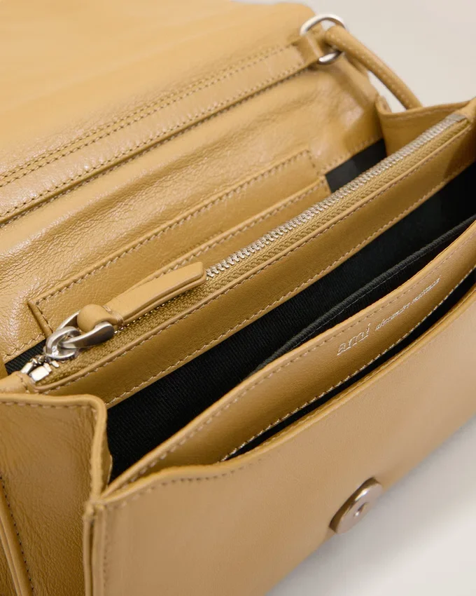 Yellow Cowhide Leather Voulez-Vous Wallet on Strap Yellow Cowhide Leather Voulez-Vous Wallet on Strap