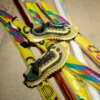 Yellow Knit Mirage Sneakers