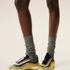 Yellow Knit Mirage Sneakers