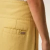 Yellow New Wool Wrapped Belted Trousers Yellow New Wool Wrapped Belted Trousers