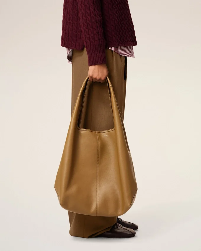 Yellow Supple Leather Etienne Hobo Bag Yellow Supple Leather Etienne Hobo Bag