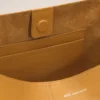 Yellow Taurillon Leather Etienne Crossbody Bag
