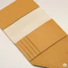 Yellow Taurillon Leather Etienne Envelope Passport Holder