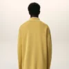 Yellow Wool Long Sleeves Polo Yellow Wool Long Sleeves Polo
